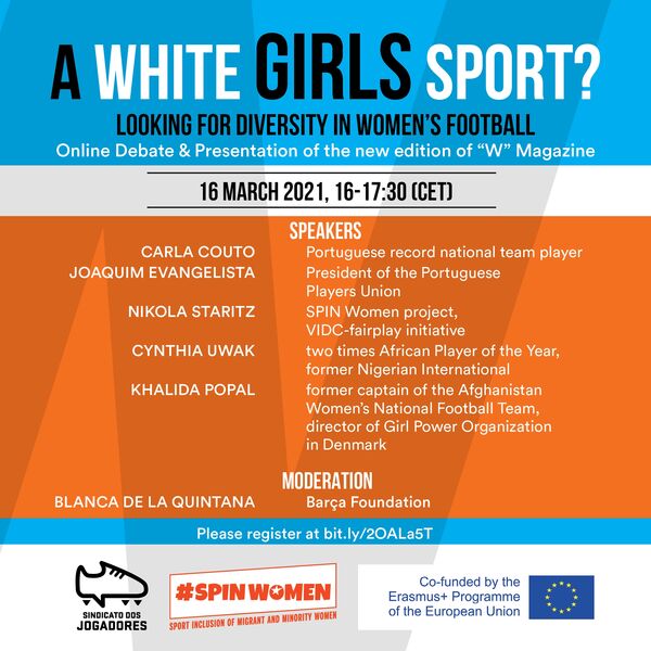 A white girls sport?