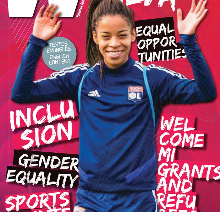 SPIN Women edition of “W” magazine on women’s football (2020)