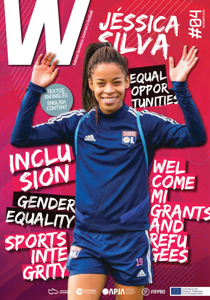 SPIN Women edition of “W” magazine on women’s football (2020)