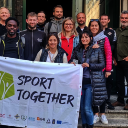 The Irish FA Foundation has hosted a meeting of the EU project Sport Together in Belfast